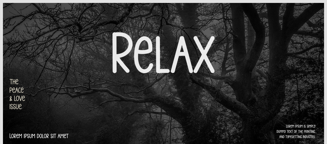Relax Font