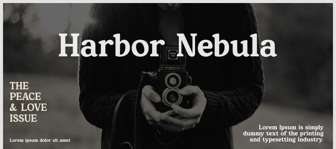 Harbor Nebula Font