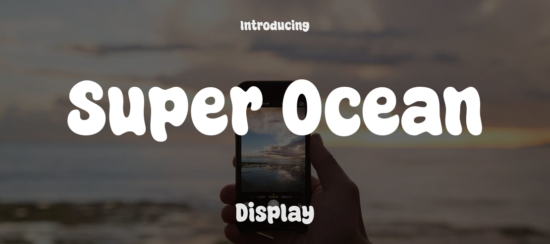 Super Ocean Font