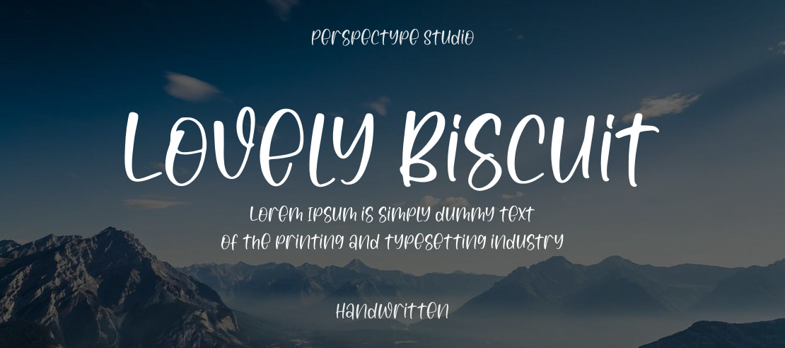 Lovely Biscuit Font