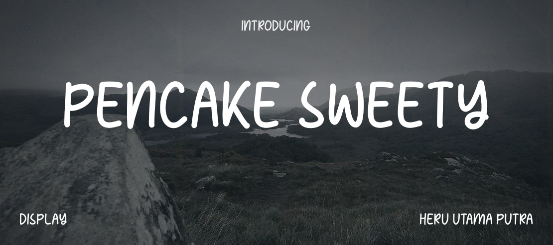 PENCAKE SWEETY Font