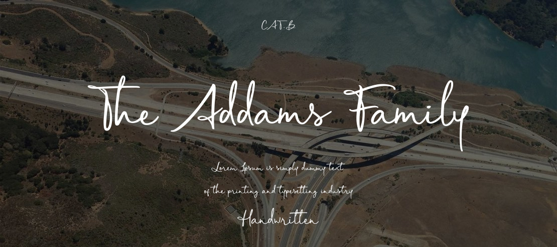 The Addams Family Font