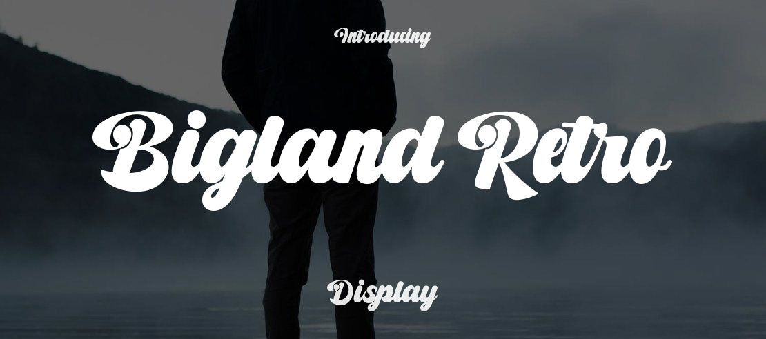 Bigland Retro Font