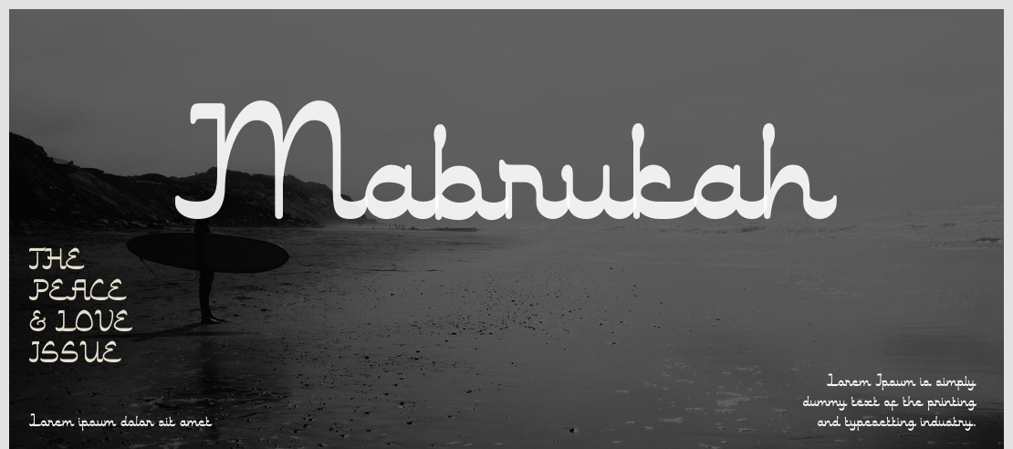 Mabrukah Font