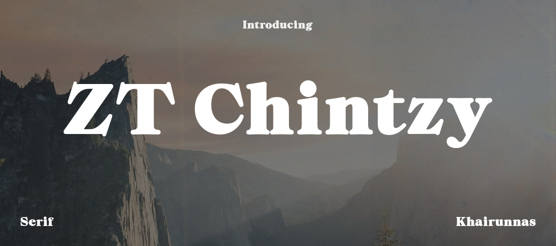 ZT Chintzy Font Family Download | Free Font.Download