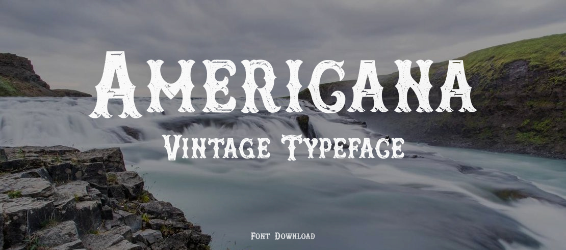 Americana Vintage Font