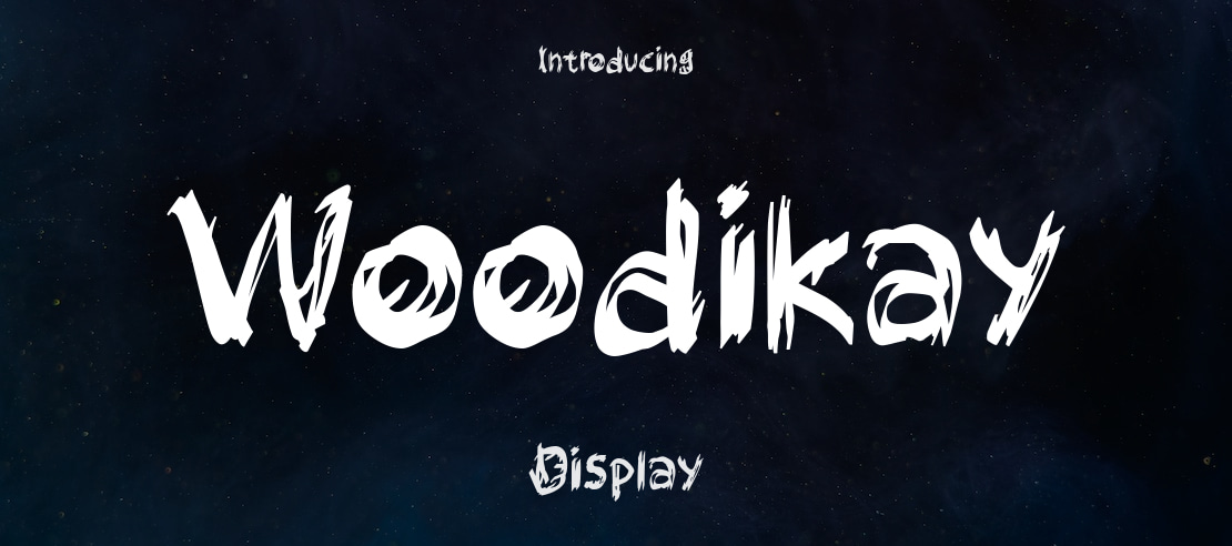 Woodikay Font