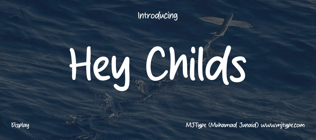 Hey Childs Font