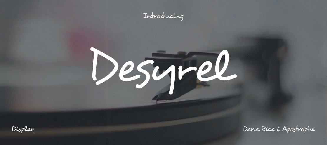 Desyrel Font