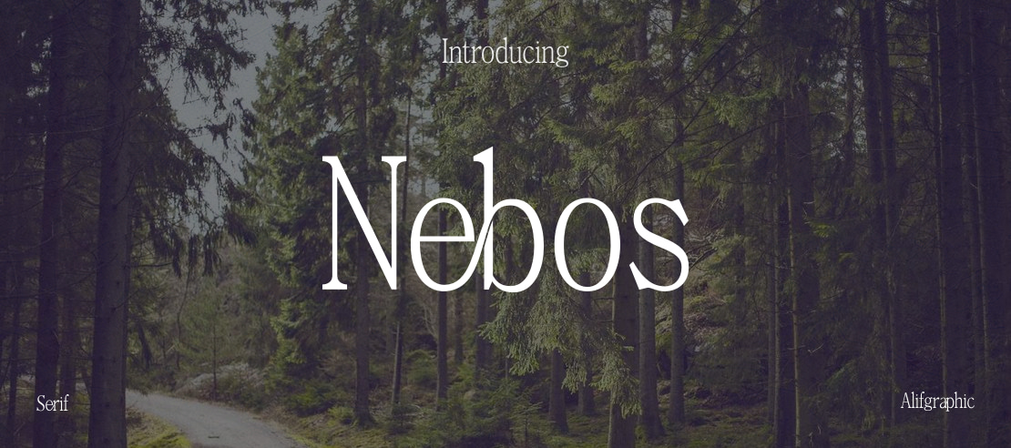 Nebos Font