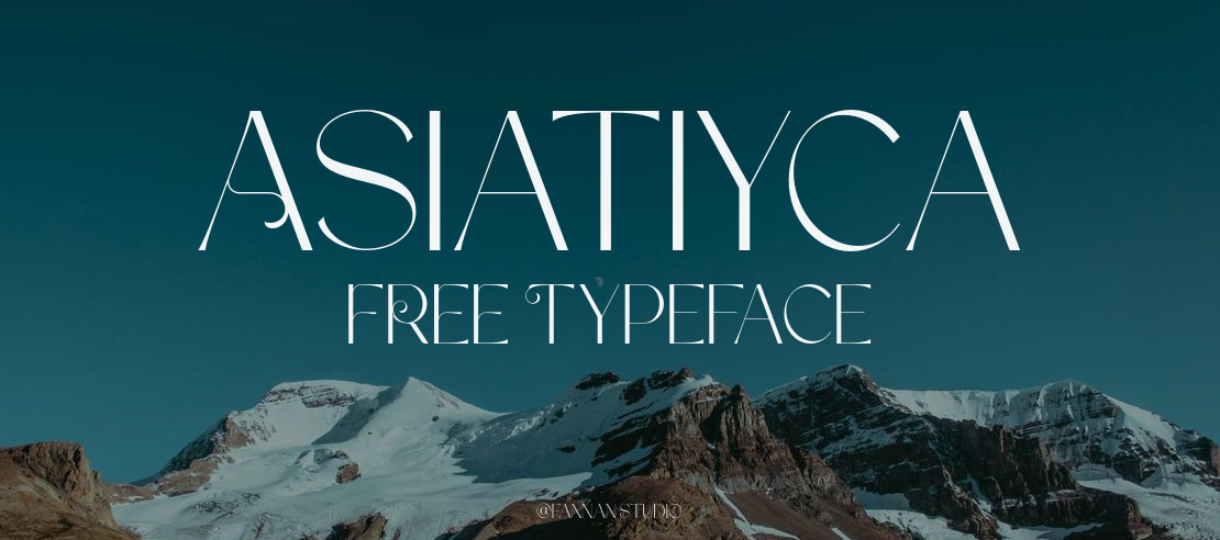 Asiatiyca FREE Font