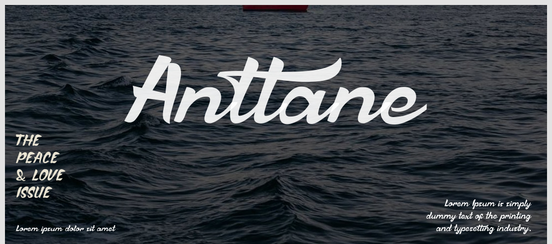 Anttane Font