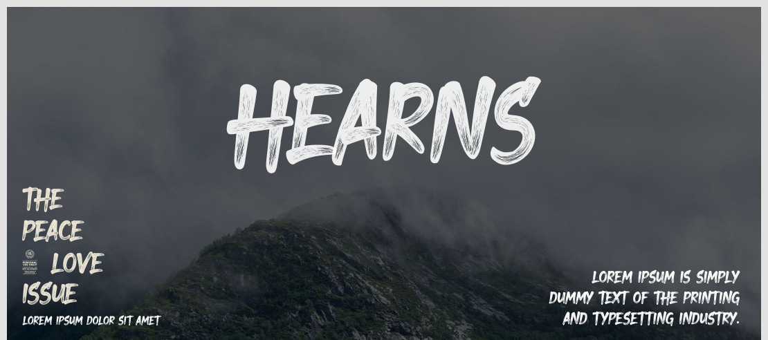 Hearns Font