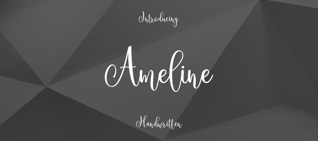 Ameline Font