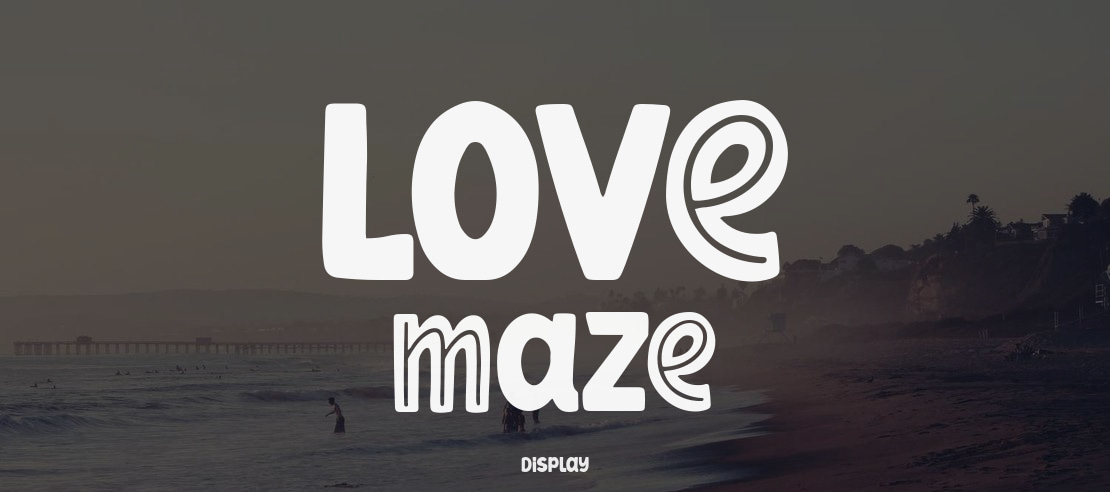 Love Maze Font