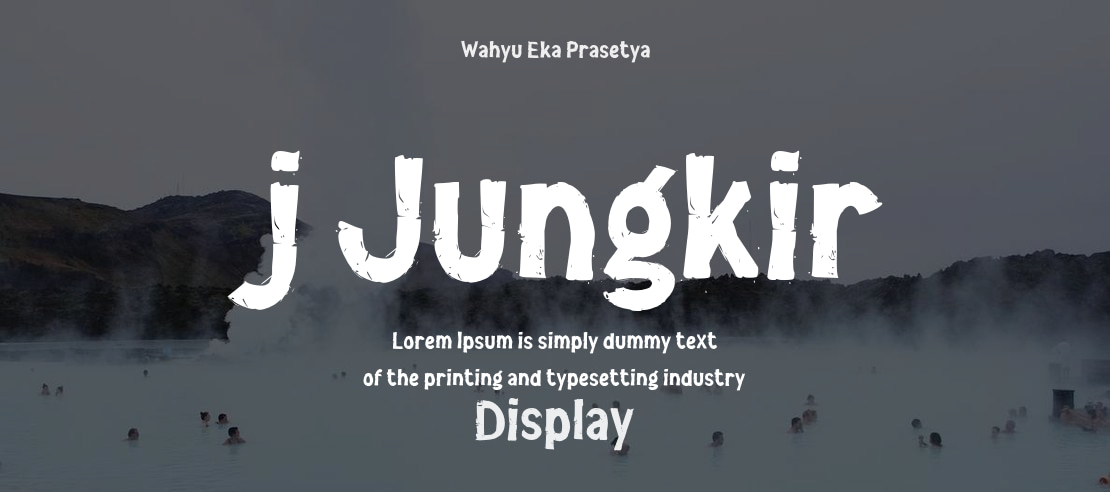 j Jungkir Font