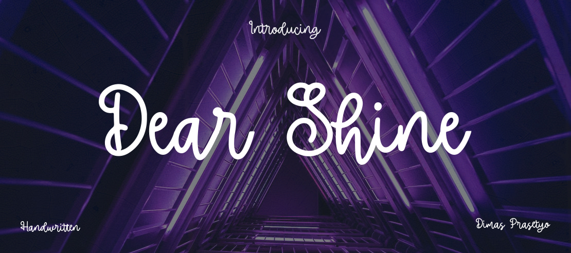 Dear Shine Font