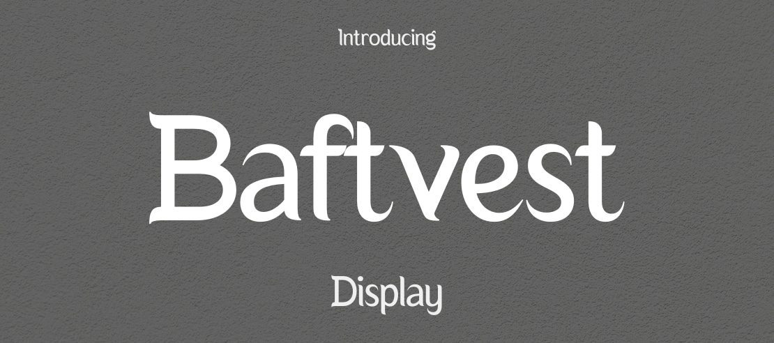 Baftvest Font