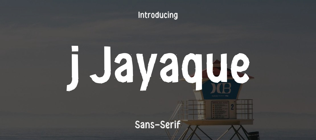 j Jayaque Font
