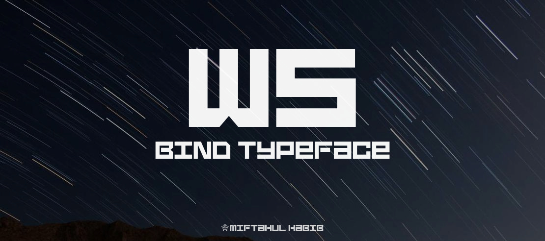 WS Bind Font