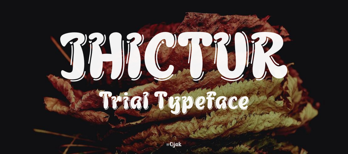 JHICTUR Trial Font