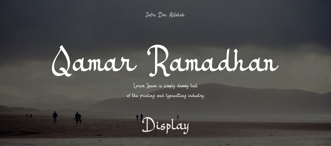 Qamar Ramadhan Font