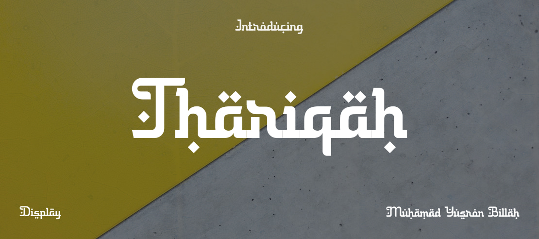 Thariqah Font