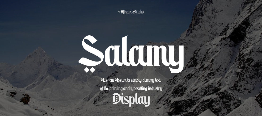 Salamy Font