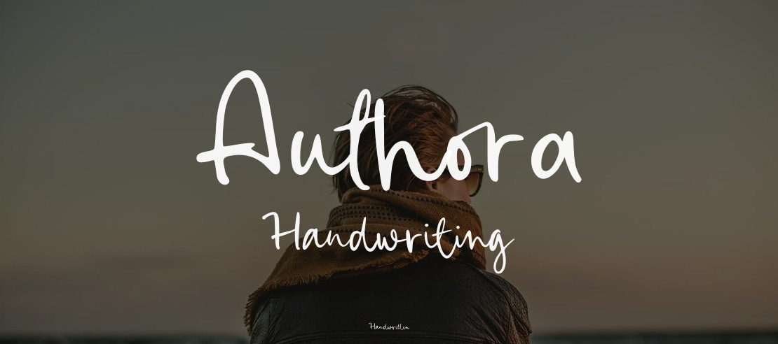 Authora Handwriting Font