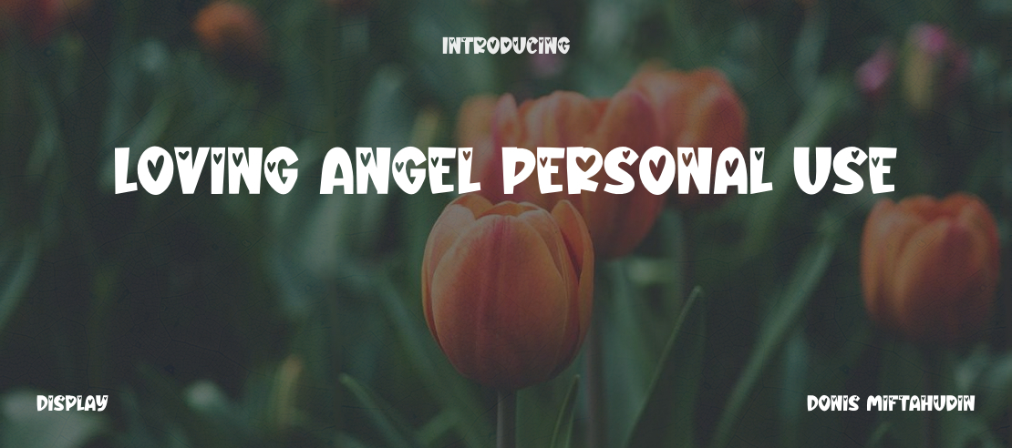 Loving Angel Personal Use Font