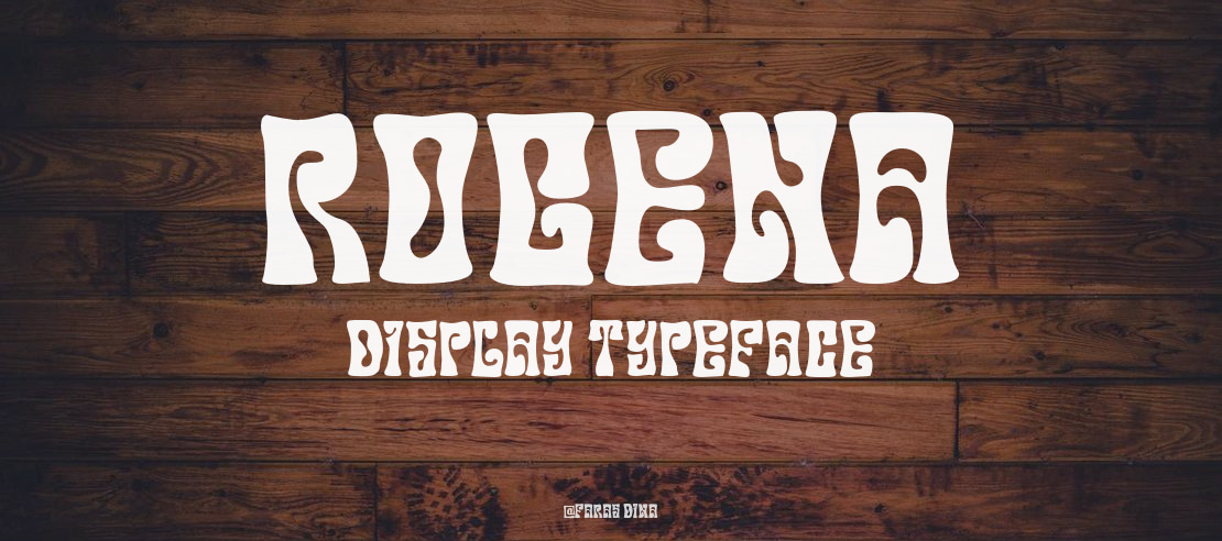 Rogena Display Font