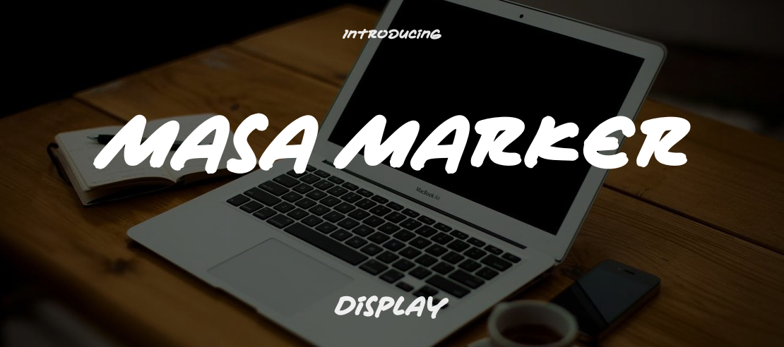 Masa Marker Font