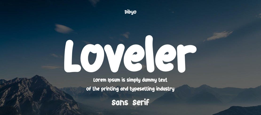 Loveler Font Family