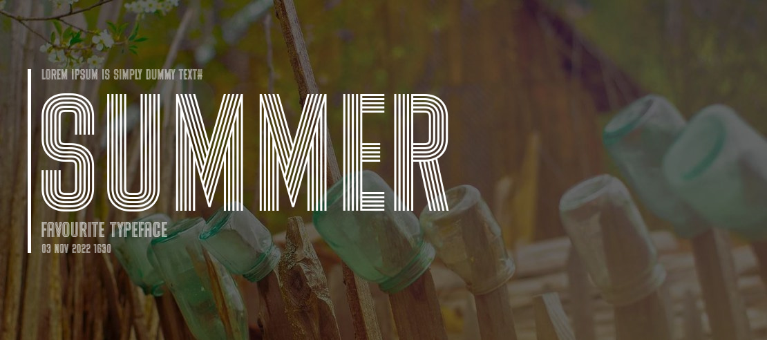 Summer Favourite Font