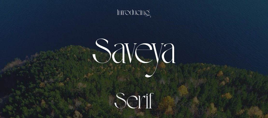 Saveya Font