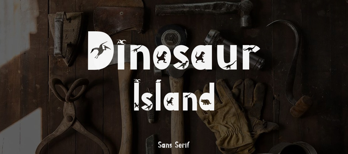 Dinosaur Island Font