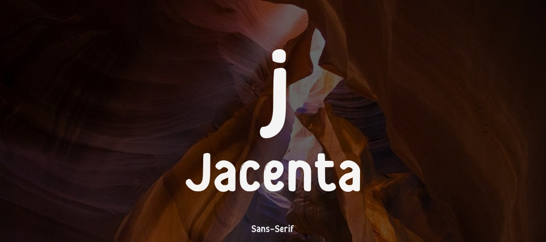 j Jacenta Font