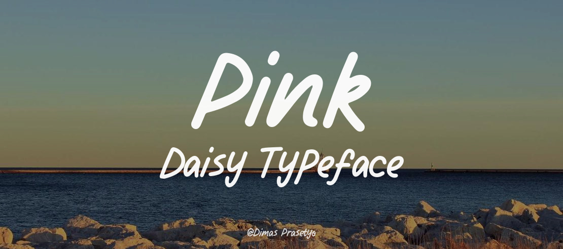 Pink Daisy Font