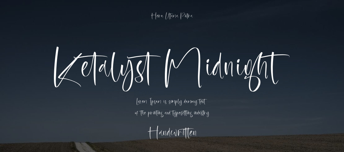 Ketalyst Midnight Font