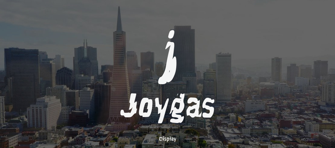 j Joygas Font