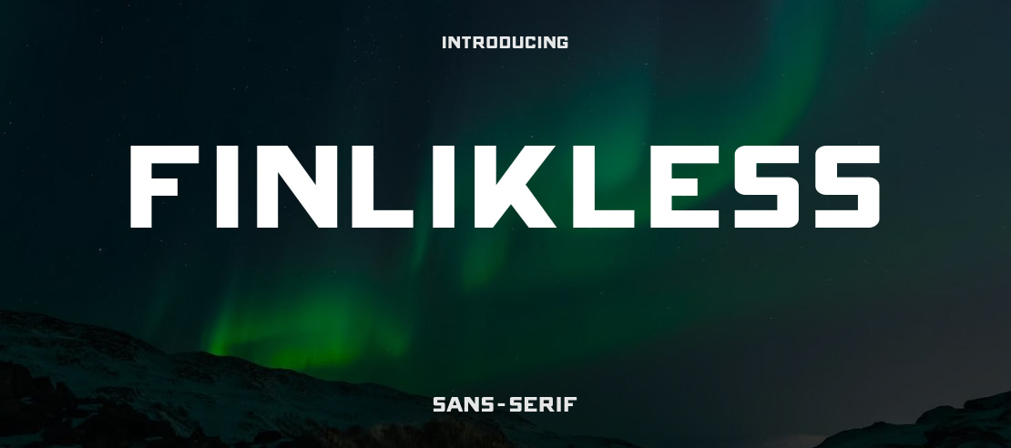 Finlikless Font