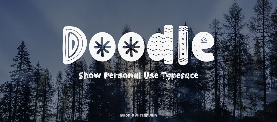 Doodle Show Personal Use Font