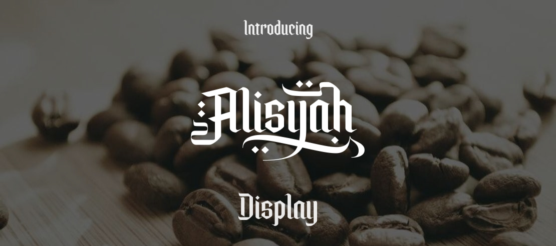 Alisyah Font