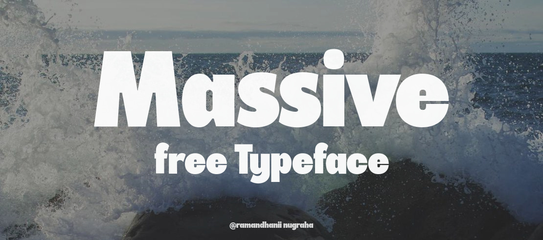 Massive free Font