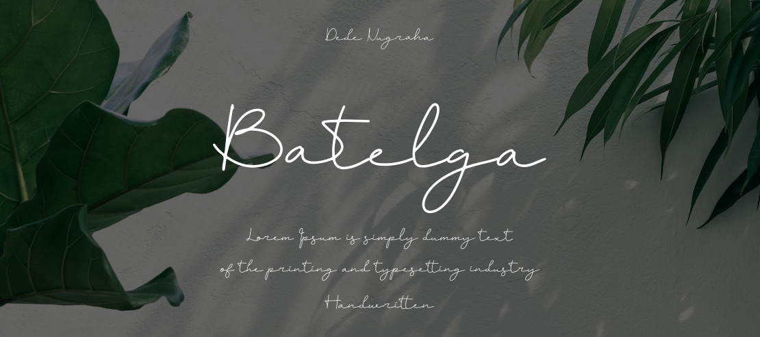 Batelga Font Family