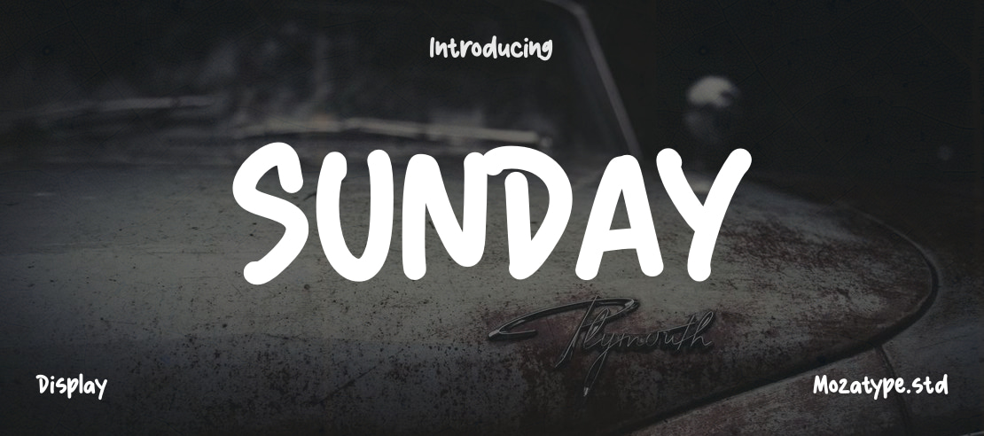 SUNDAY Font