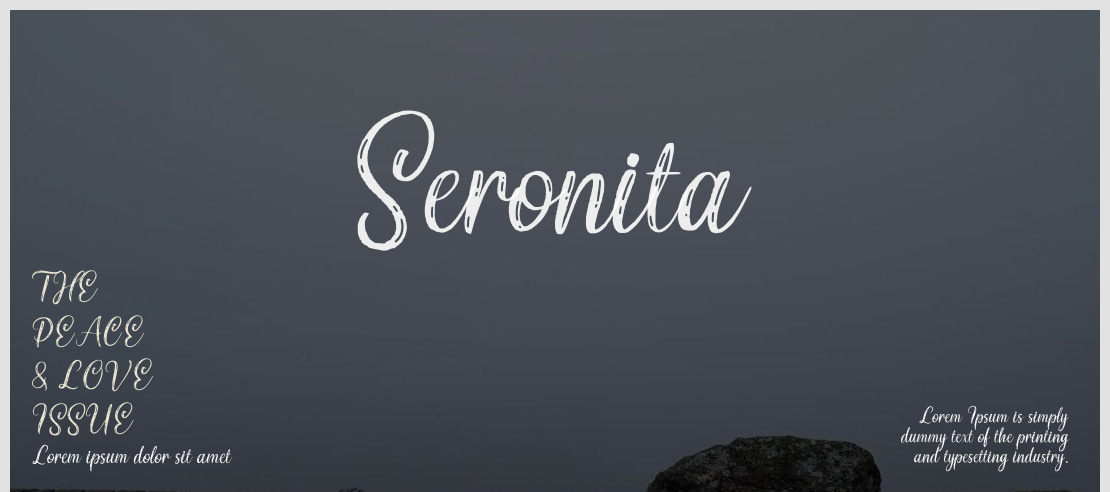 Seronita Font