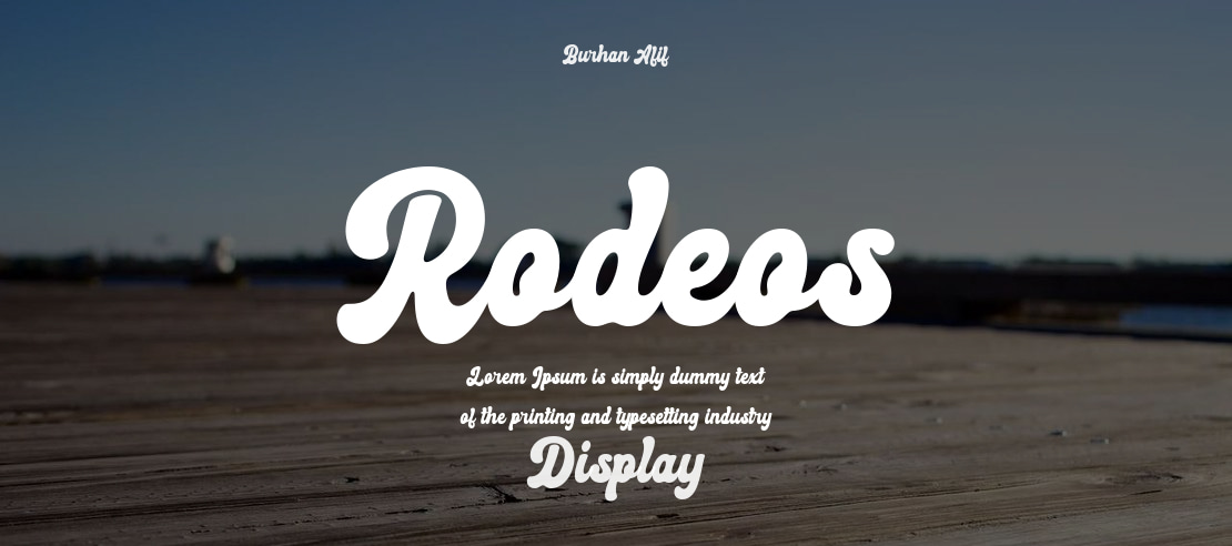 Rodeos Font