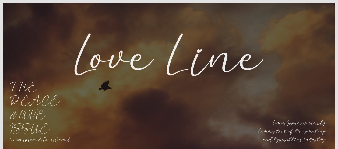 Love Line Font