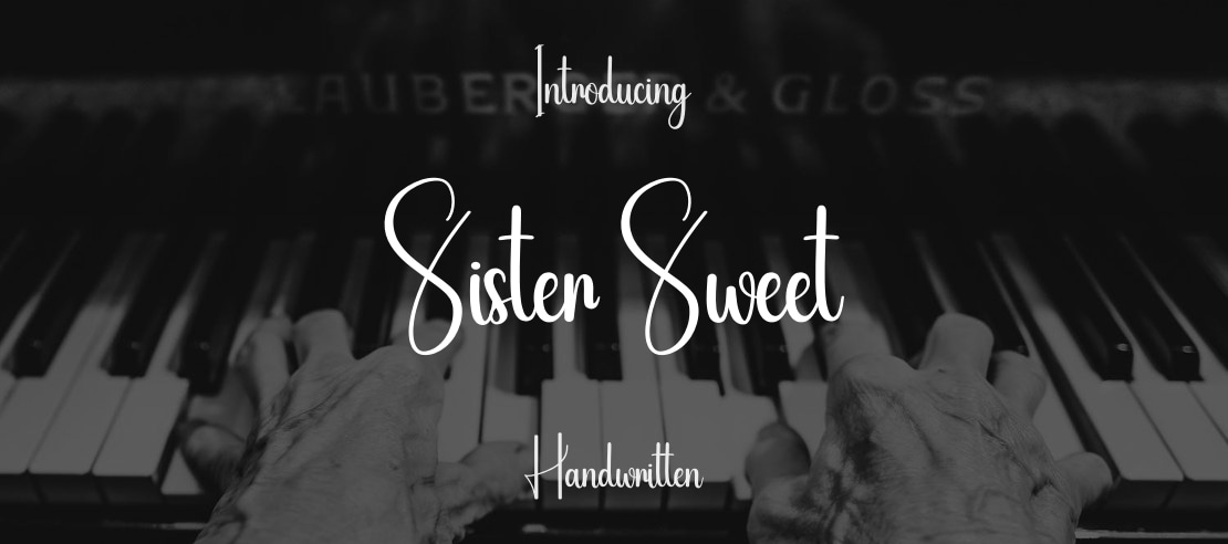 Sister Sweet Font